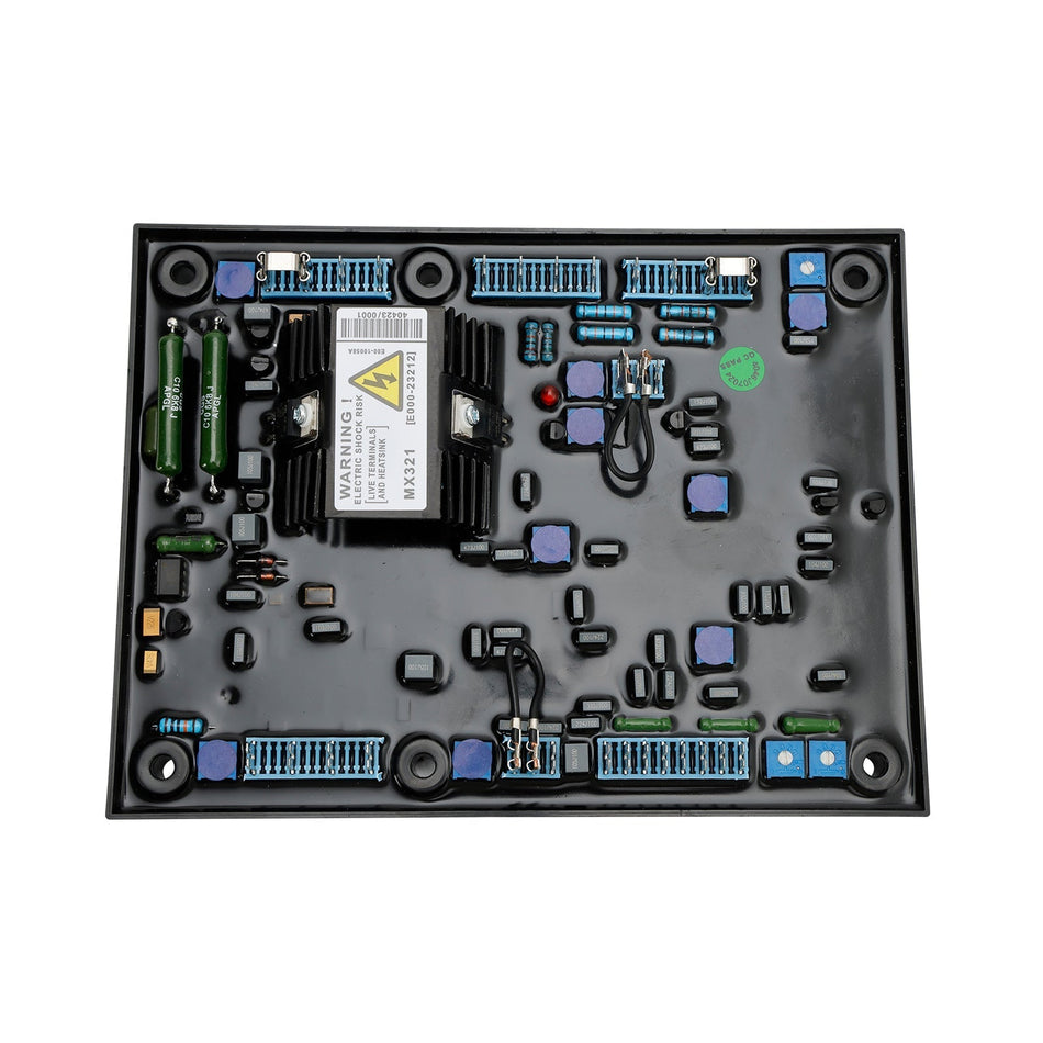 AVR MX321 発電機用自動電圧レギュレータの交換