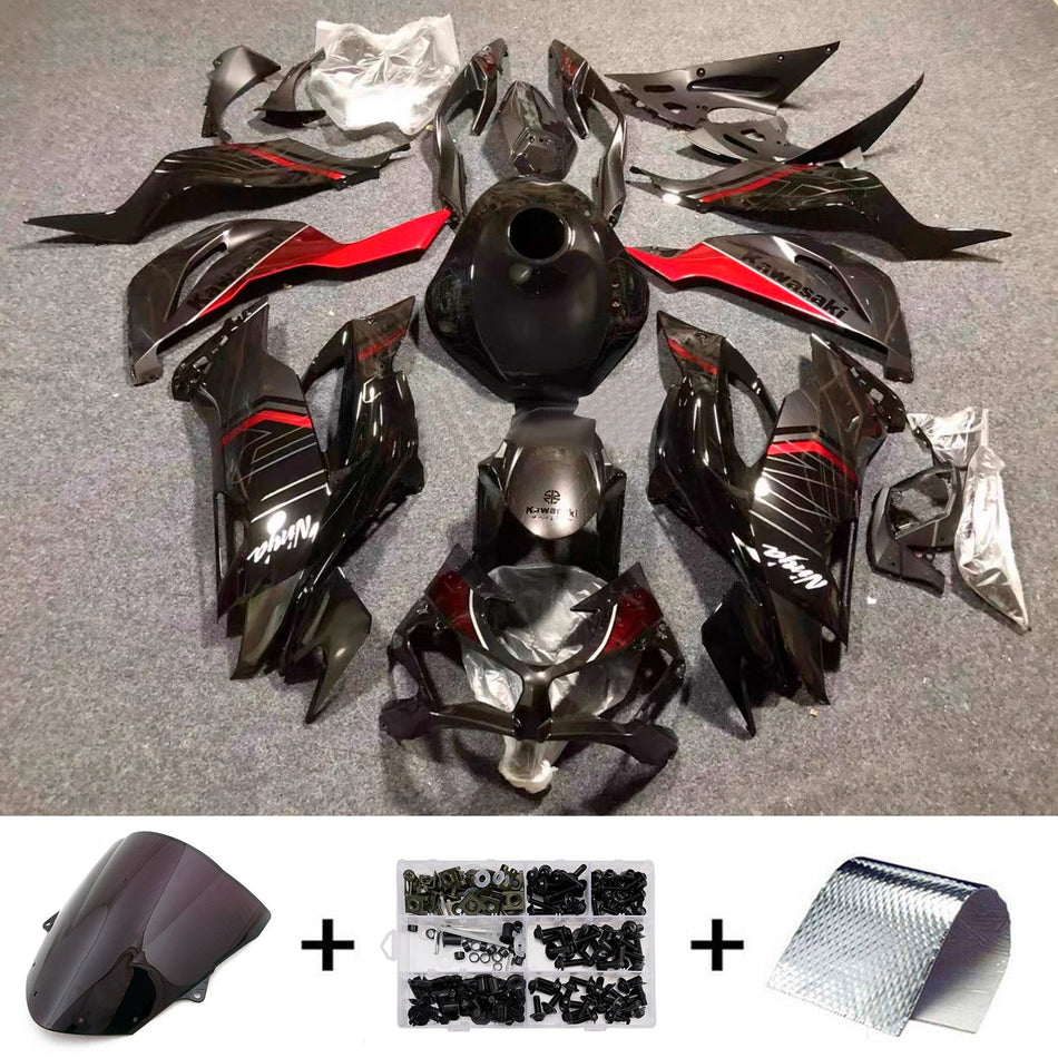 インジェクションフェアリングキット ボディワーク プラスチック ABS カワサキ ZX-6R 2024-2025 に適合