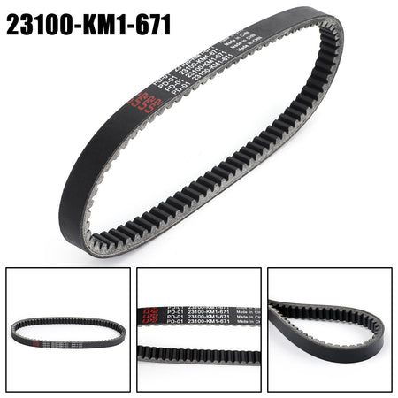 Premium Drive Belt 23100-KM1-671 For Honda CH250 Elite CN250 Helix Spazio