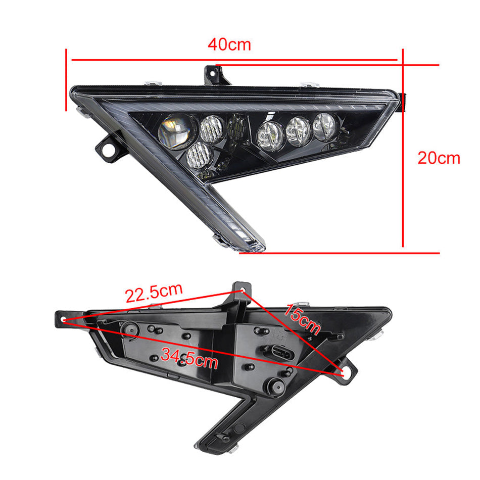ポラリス RZR PRO XP 2020-2021 2414538 2414539 フロントシグネチャーライト