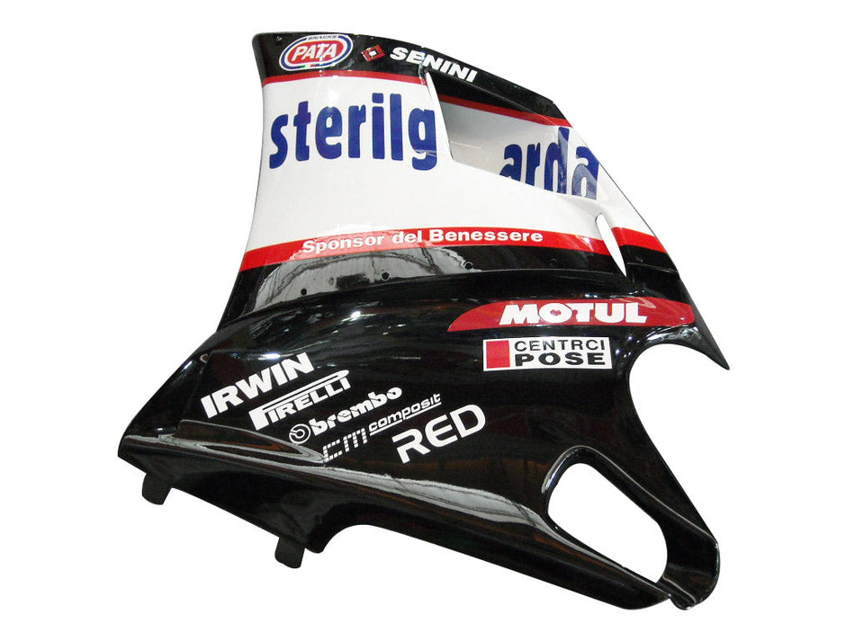 1996-2002 Ducati 996 ブラック Sterilgarda Racing 汎用フェアリング