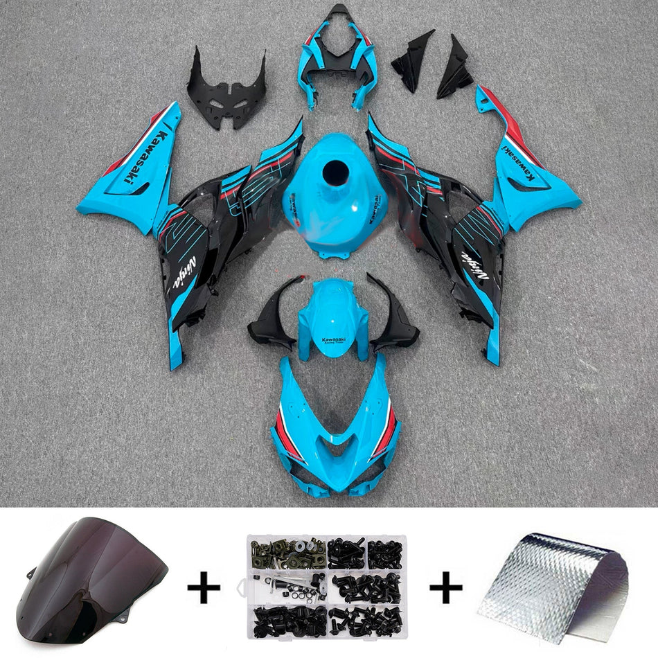 インジェクションフェアリングキット ボディワーク プラスチック ABS カワサキ ZX-6R 2024-2025 に適合