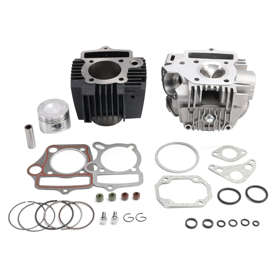 52.4MM シリンダー ヘッド ジャグ エンジン 107CC キット、中国製 110CC ATV ゴーカート ダートバイク用