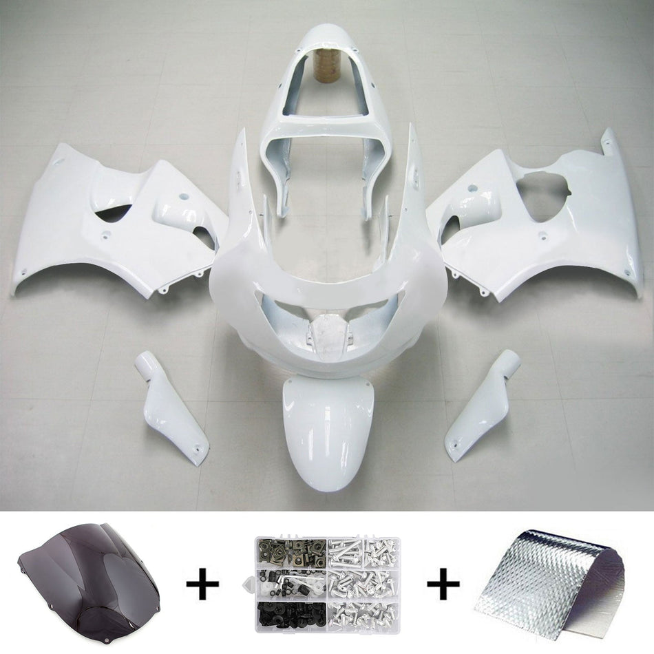 1998-1999 カワサキ ZX6R Amotopart インジェクションフェアリングキット ボディワーク プラスチック ABS #103
