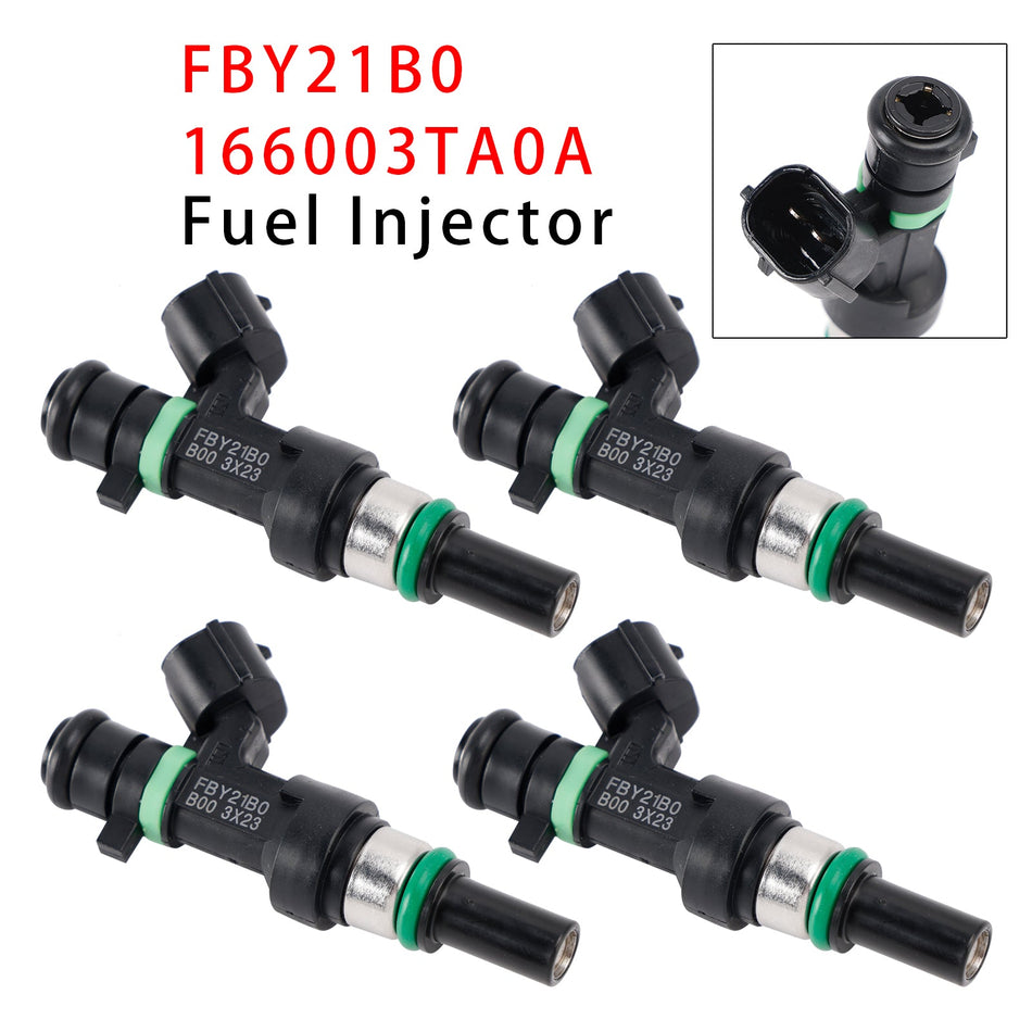 日産アルティマ ローグ エクストレイル 2.5L 13-16 FBY21B0 166003TA0A 用 燃料インジェクター 4個