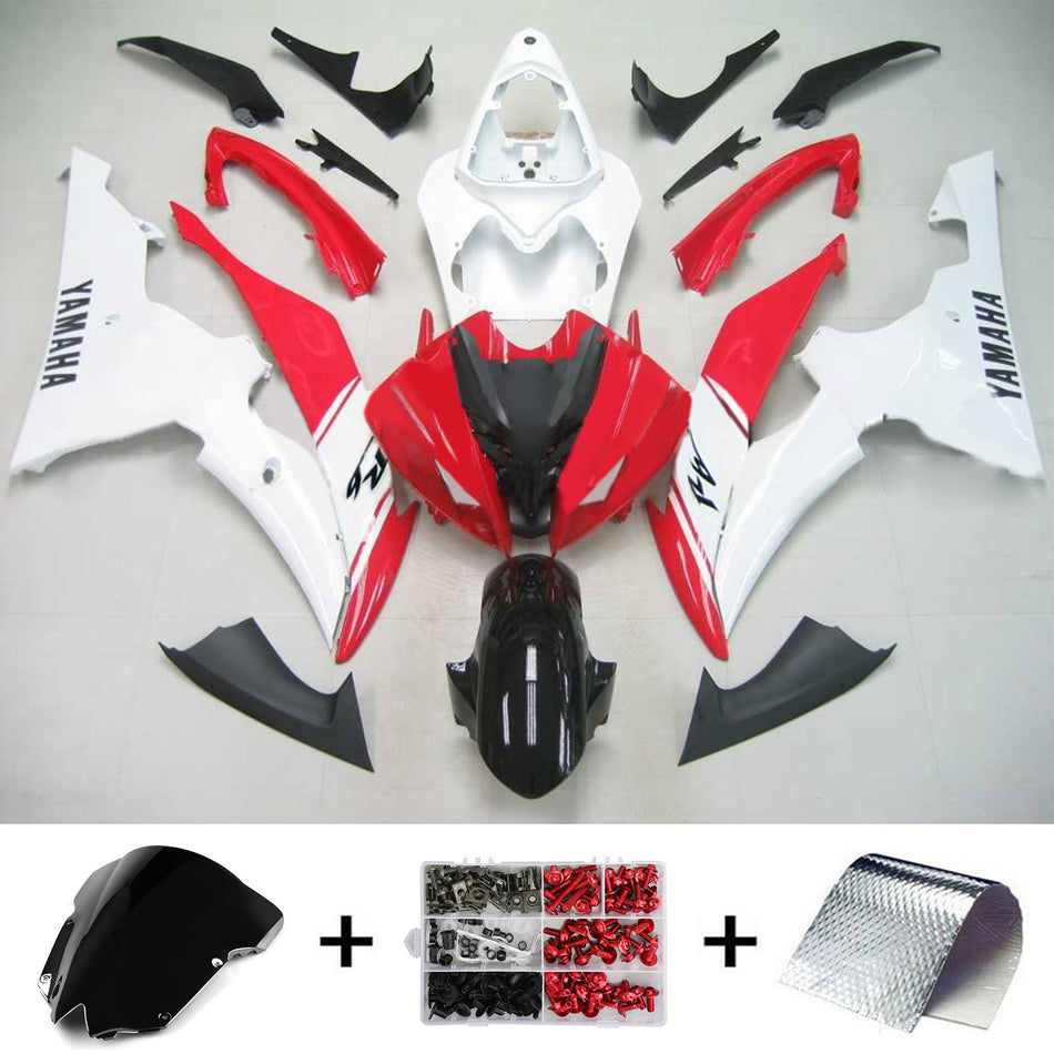 2008-2016 ヤマハ YZF 600 R6 Amotopart インジェクションフェアリングキット ボディワーク プラスチック ABS #137