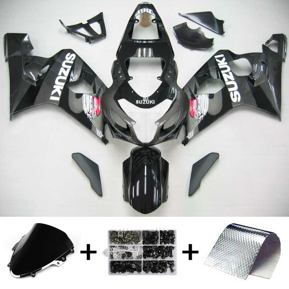 2004-2005 スズキ GSXR 600/750 K4 インジェクションフェアリングキット ボディワーク プラスチック ABS #105 Amotopart