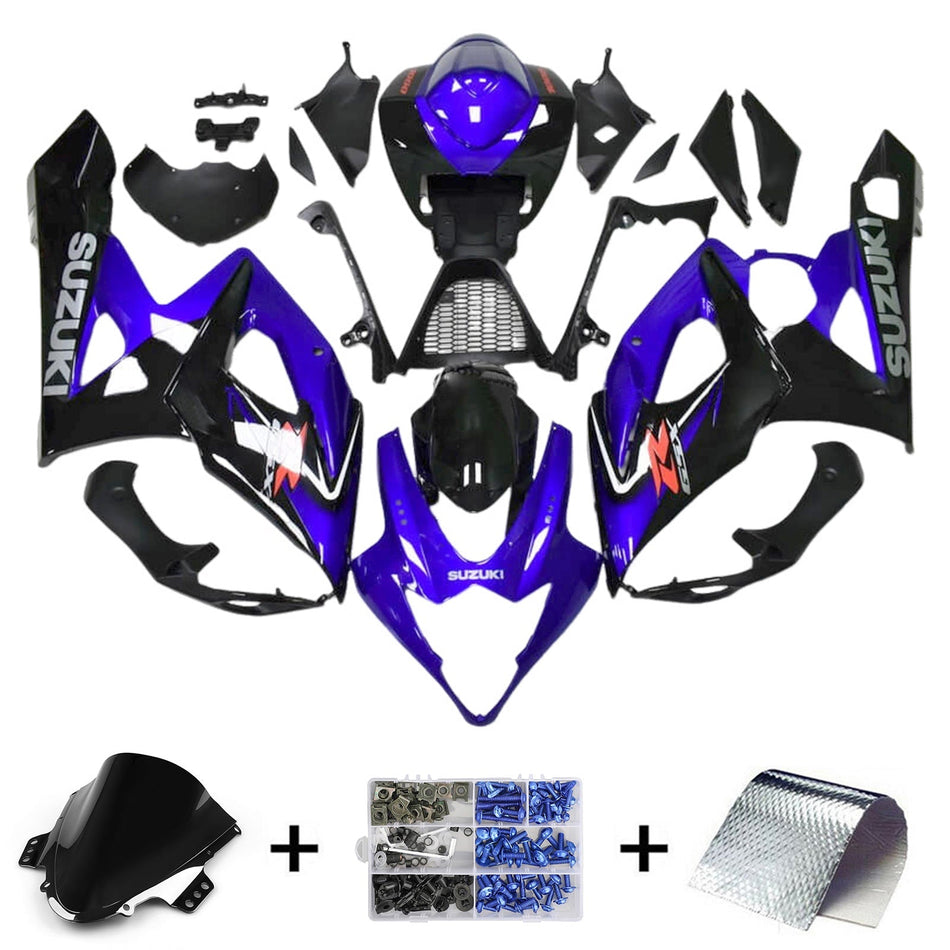 2005-2006 スズキ GSXR1000 K5 フェアリングキット ボディワーク プラスチック ABS