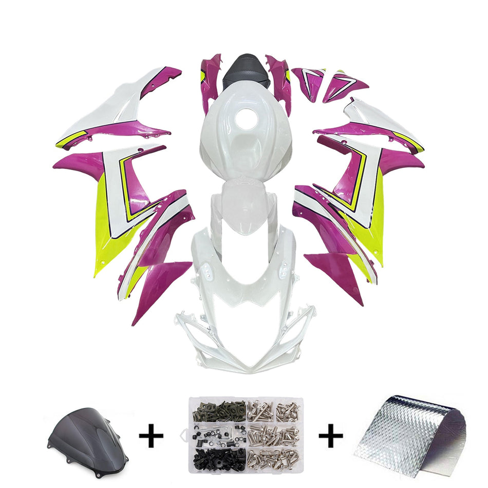インジェクションフェアリングキット ボディワーク プラスチック ABS スズキ GSXR 600/750 2011-2025 K11用