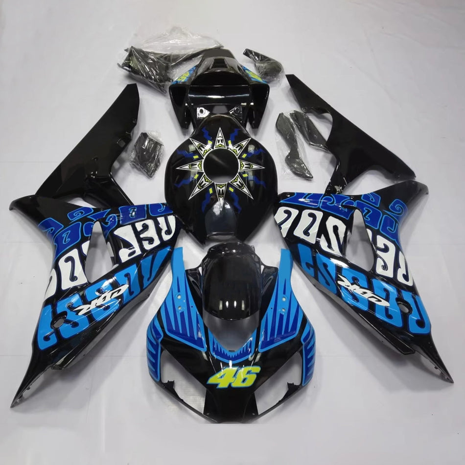 ホンダ CBR1000RR 2006-2007 用インジェクション フェアリングキット ボディワーク プラスチック ABS