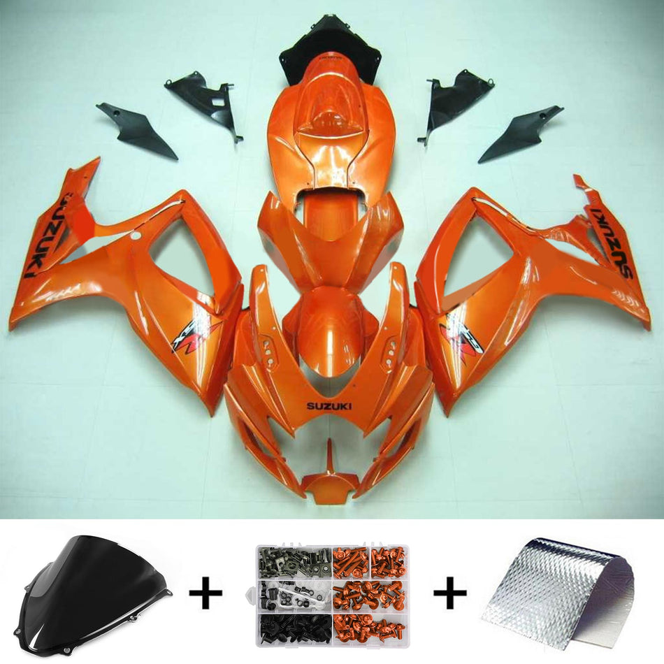 2006-2007 スズキ GSXR 600/750 K6 Amotopart インジェクションフェアリングキット ボディワーク プラスチック ABS #119