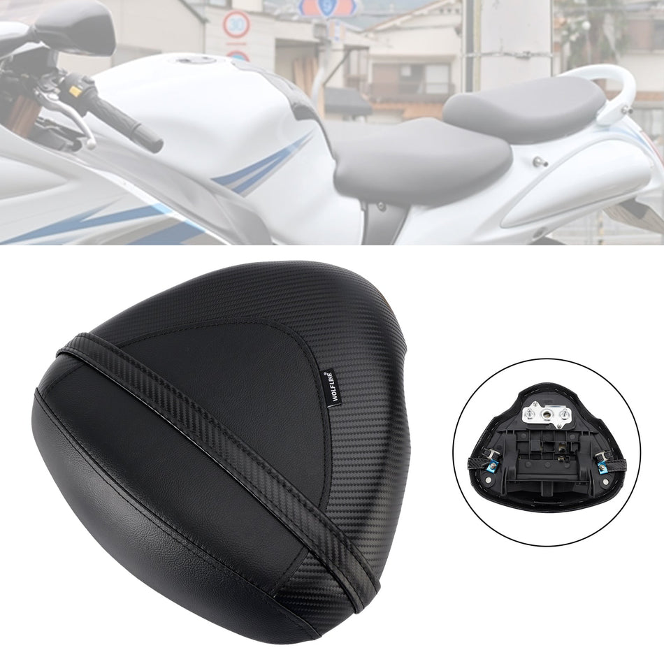 2022-2024 スズキ ハヤブサ GSX1300R リアシート パッセンジャークッション フラットPU ホワイト