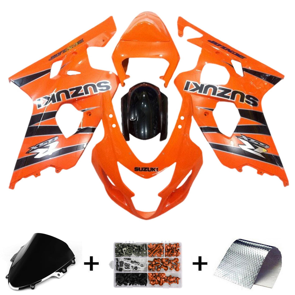 2004-2005 スズキ GSXR 600/750 K4 インジェクションフェアリングキット ボディワーク プラスチック ABS