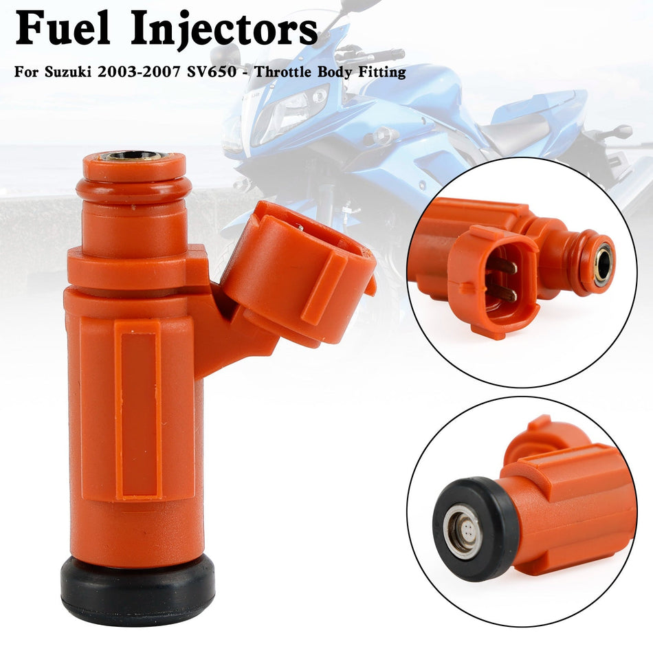 燃料インジェクター 15710-17G00 スズキ GSX-R600/750 Vstrom 650 SV650 2003-2007 用