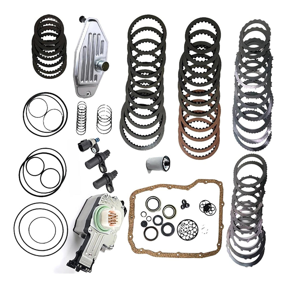 2006-2010 ダッジ ダコタ 4.7L トランスミッション マスターリビルドキット &amp; 4WD フィルター フリクションスチール 45RFE 545RFE 65RFE