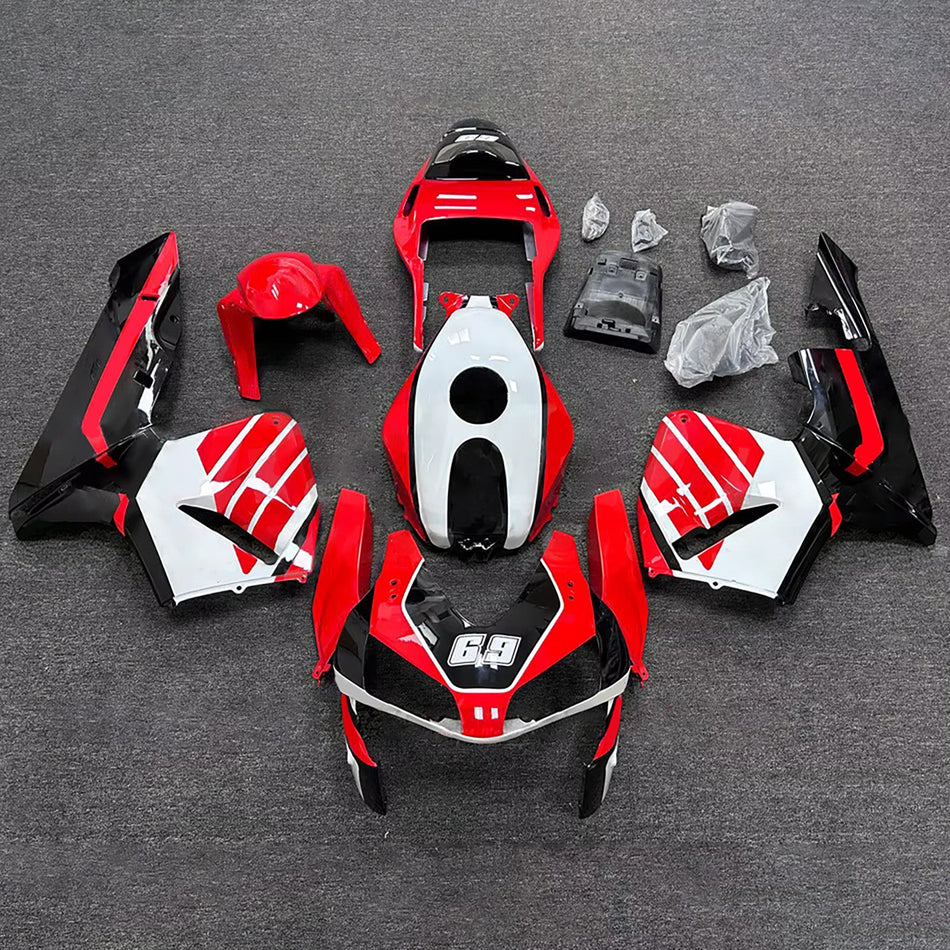 ホンダ CBR600RR 2003-2004 F5 用インジェクション フェアリングキット ボディワーク プラスチック ABS