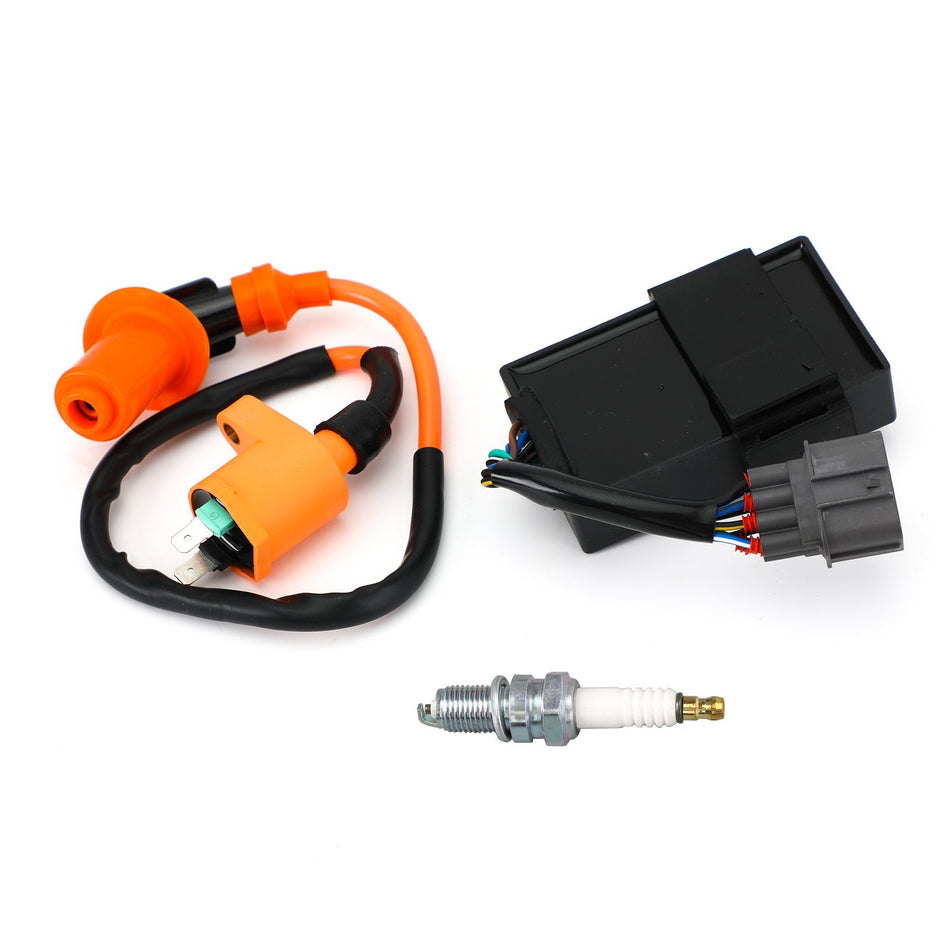 ホンダ FourTrax 300 TRX300 TRX300FW 1998-2000 汎用用イグニッションコイル スパークプラグ CDI