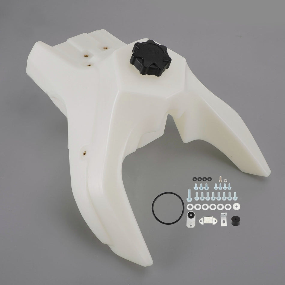 ホンダ CRF450X CRF450L 2019-2024 3.0 ガロン燃料ガソリンタンク ホワイト