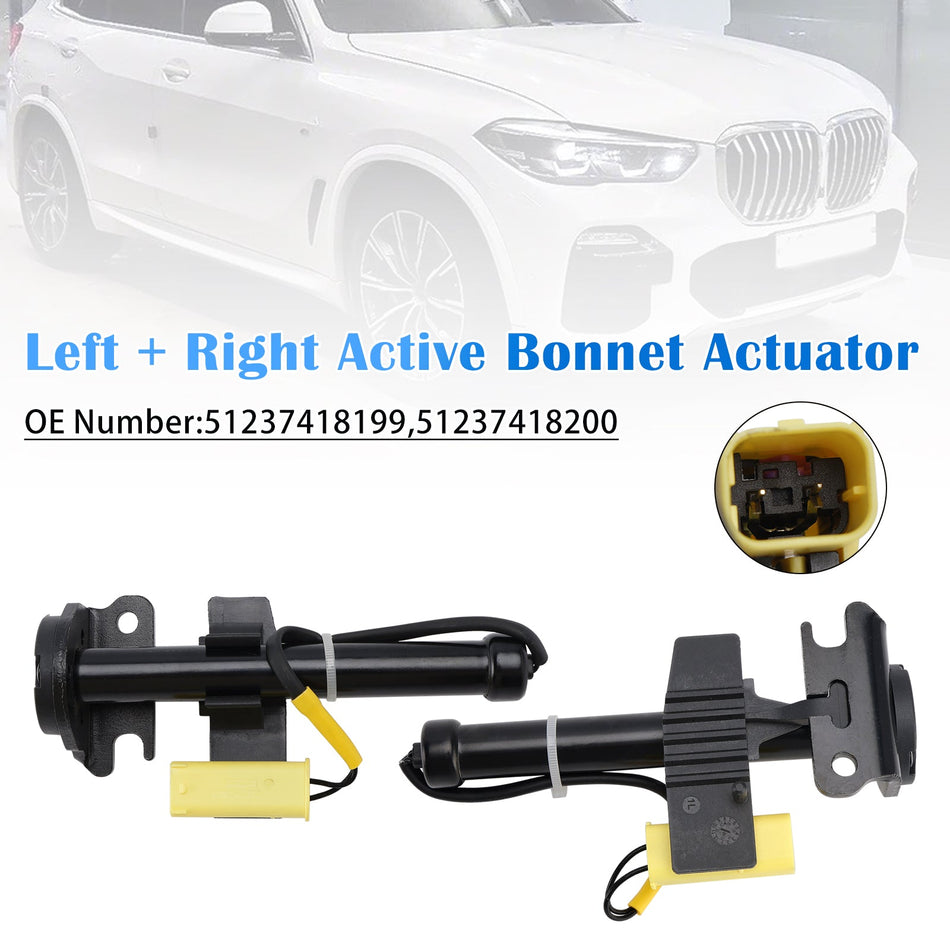 BMW X5 G05 X6 G06 X7 2017-2020用 左+右アクティブボンネットアクチュエーター