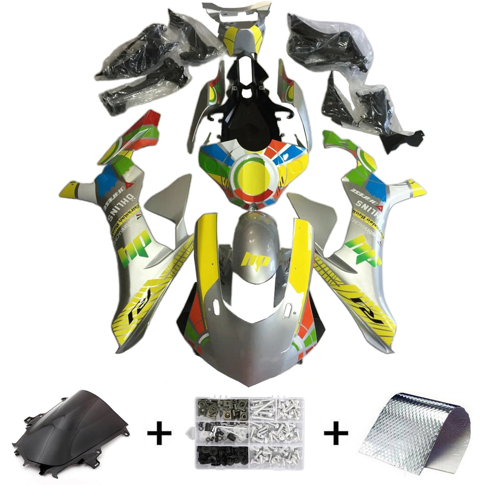 2020-2024 ヤマハ YZF-R1 インジェクションフェアリングキット ボディワーク プラスチック ABS