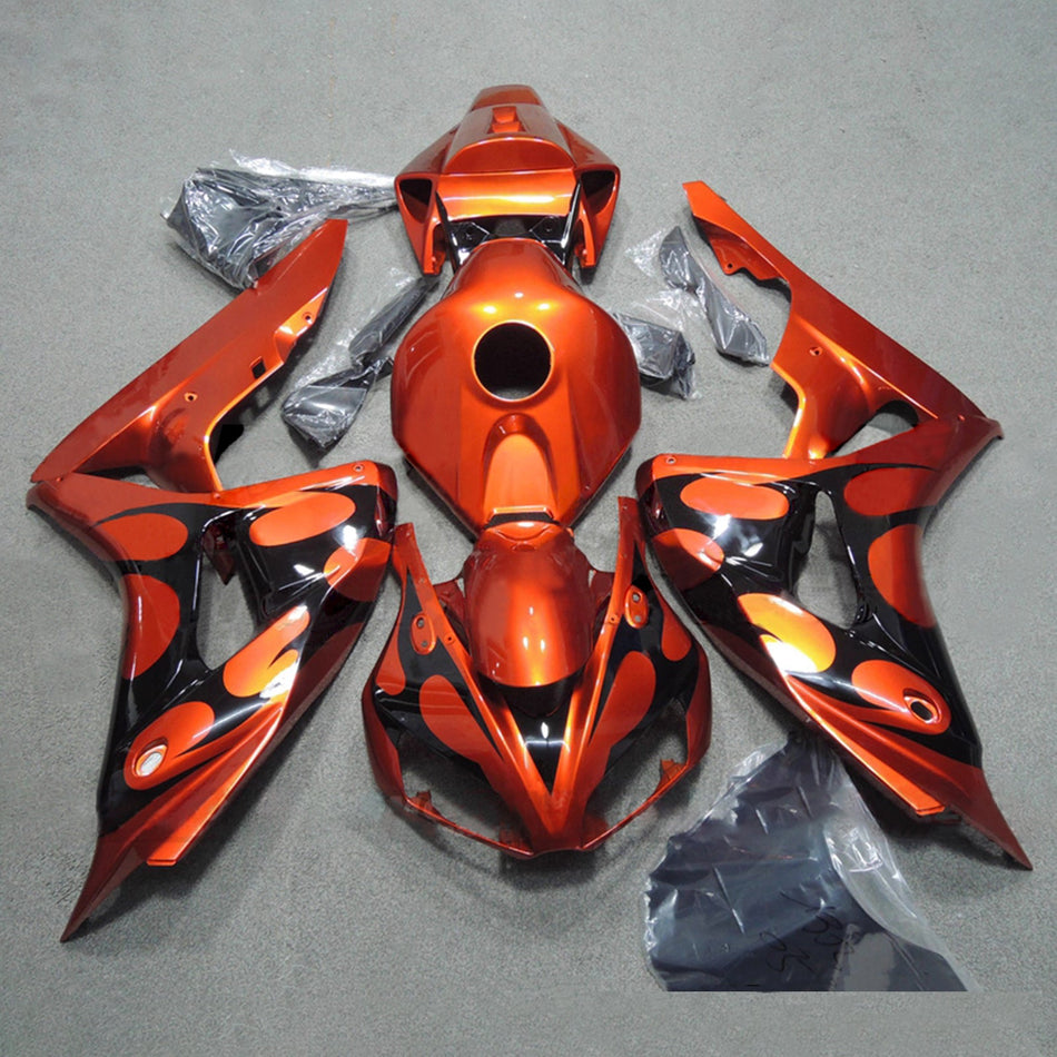 ホンダ CBR1000RR 2006-2007 用インジェクション フェアリングキット ボディワーク プラスチック ABS