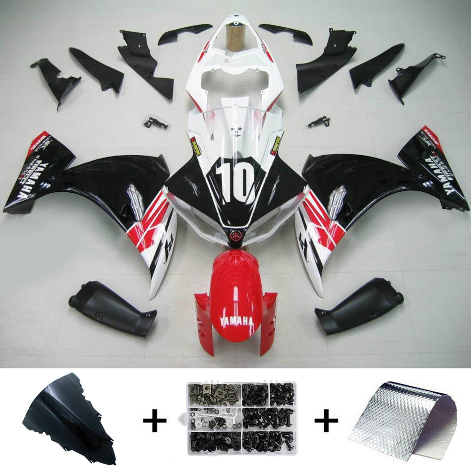 2012-2014 ヤマハ YZF 1000 R1 インジェクションフェアリングキット ボディワーク プラスチック ABS #125