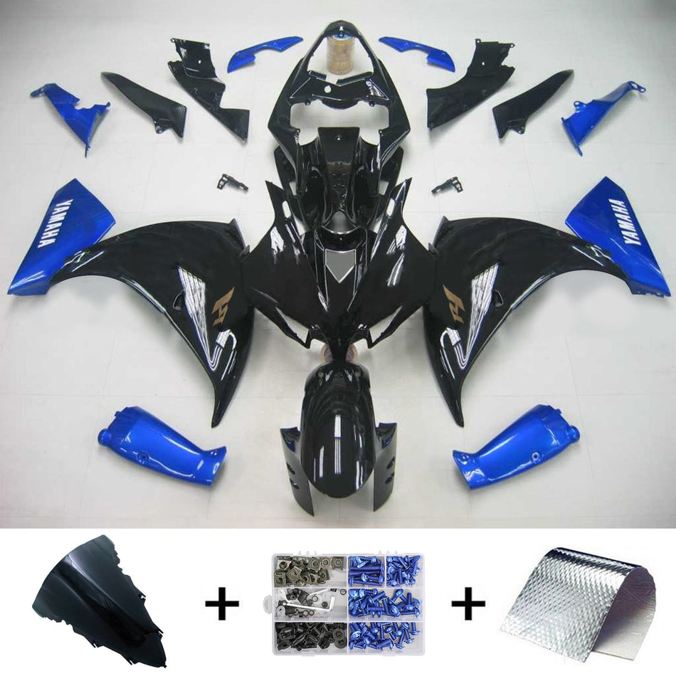 2012-2014 ヤマハ YZF 1000 R1 Amotopart インジェクションフェアリングキット ボディワーク プラスチック ABS #112