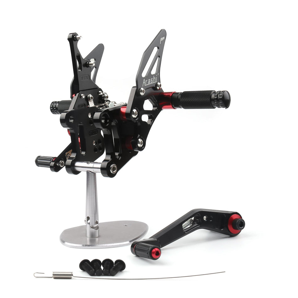 2017-2023 スズキ GSX-R1000 GSX-R1000R GSX-R1000X / ABS CNC アルミ リアセット フットペグ