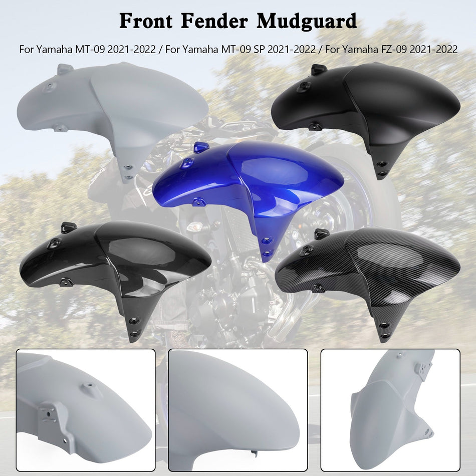 2021-2022 ヤマハ MT-09 FZ-09 MT09 SP フロントフェンダー マッドガード フェアリング