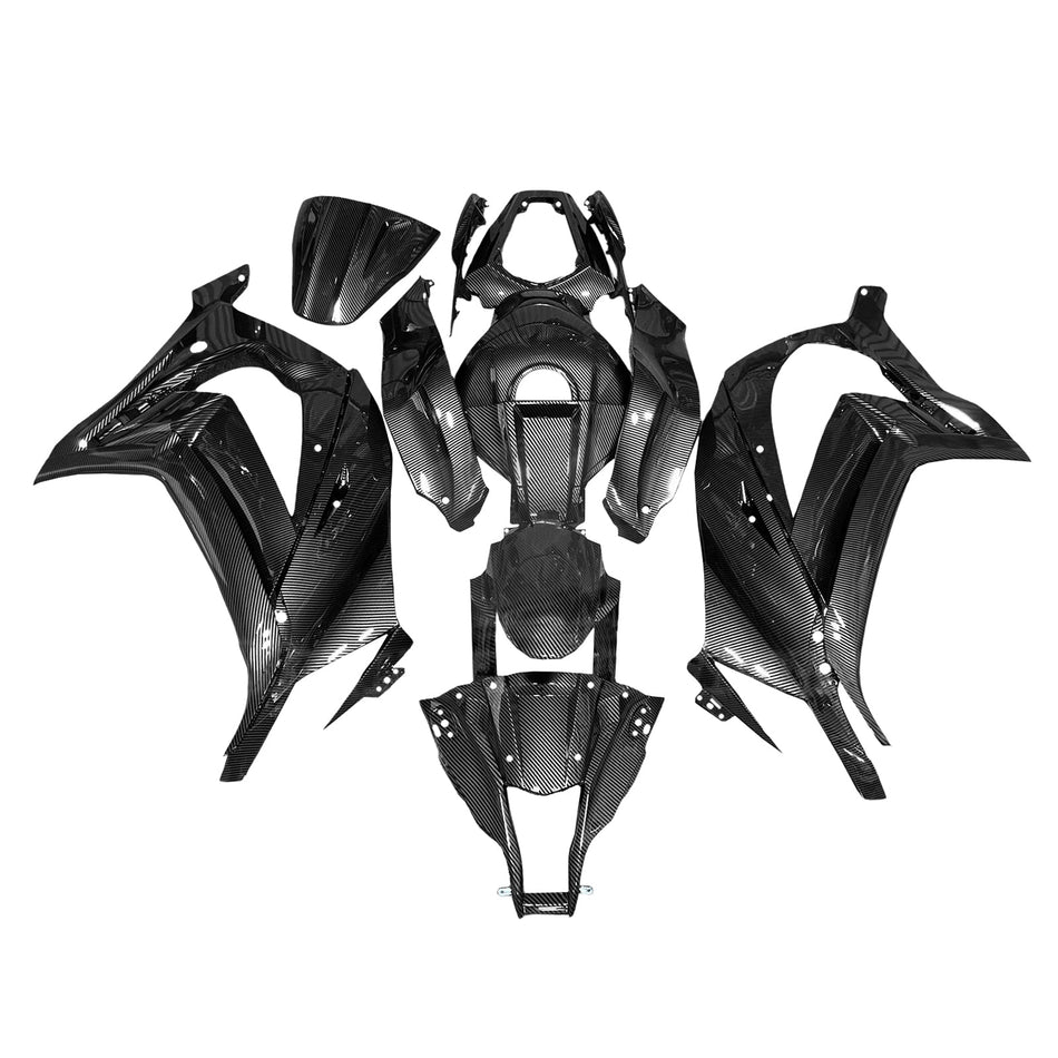 インジェクションフェアリングキット ボディワーク プラスチック ABS カワサキ ZX10R 2011-2015 に適合