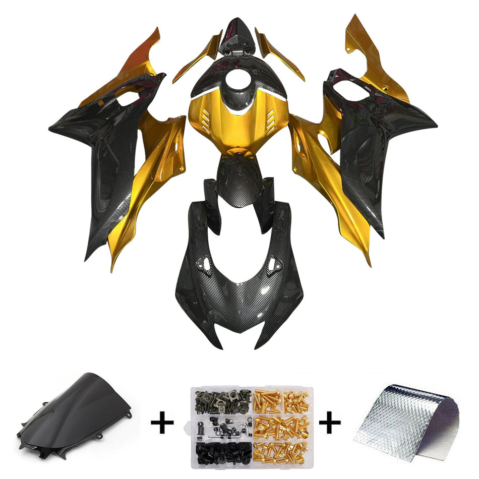 インジェクションフェアリングキット ボディワーク プラスチック ABS ヤマハ YZF-R6 2017-2023 に適合