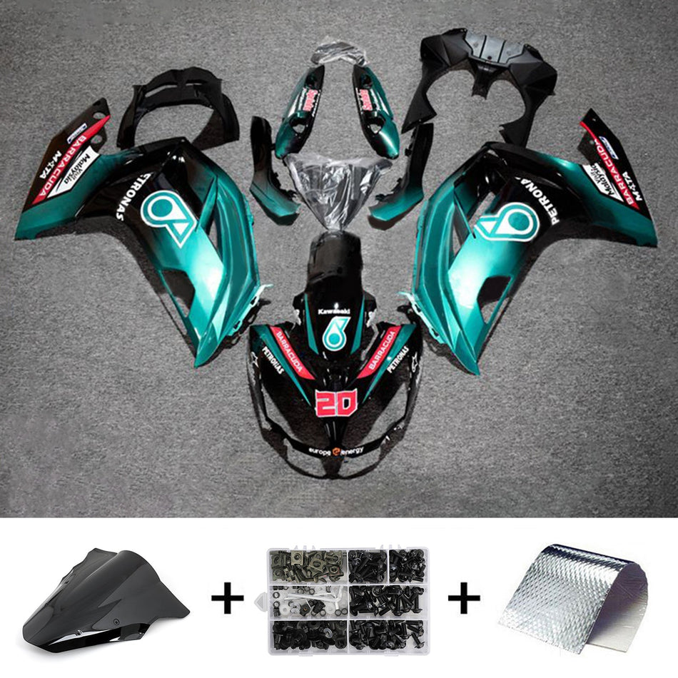 2012-2016 カワサキ ER6F/Ninja650 インジェクションフェアリングキット ボディワーク プラスチック ABS#132