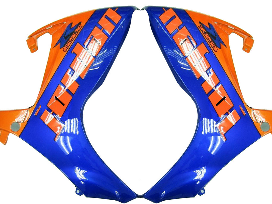 2006-2007 スズキ GSXR 600 750 オレンジ&amp;ブルー ジョーダン レーシング フェアリング ジェネリック