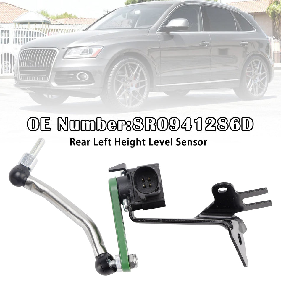 フロント左ハイトレベルセンサー 8R0941286D 8R0941286F Audi Q5 Porsche Macanに適合