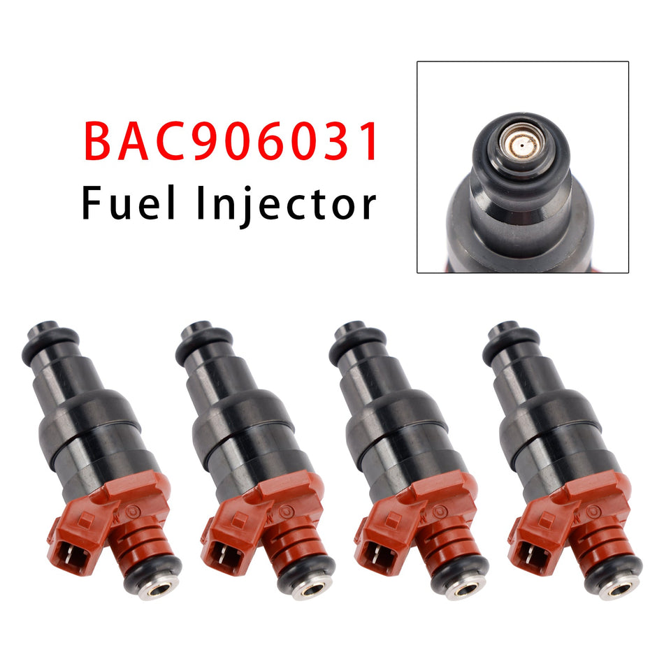 VWゴルフIII、ジェッタ、ダービー、パネルバン（1993～2003年式）用燃料インジェクター4個セット BAC906031