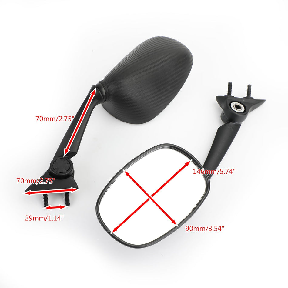 ミラー 左右ペア ヤマハ YZF-R1 1000 09-14 14B-26280-00 14B-26290-00 汎用