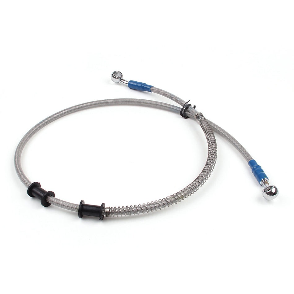 100cm/39 M10 Brake Oil Hose Line Banjo Fitting Stainless Steel End