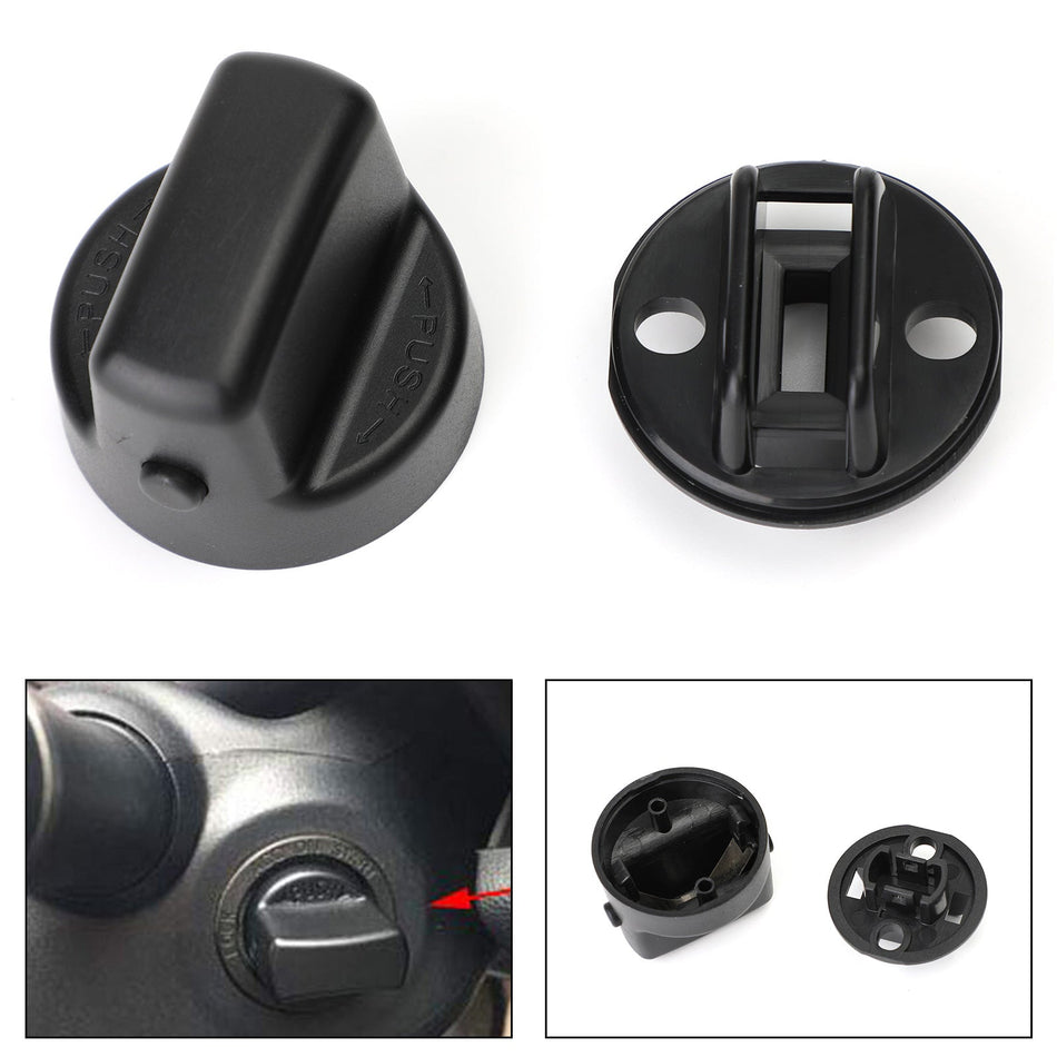 Ignition Key Knob Push Turn Switch & Base Mount Set For Mazda CX-7 CX-9 Speed 6