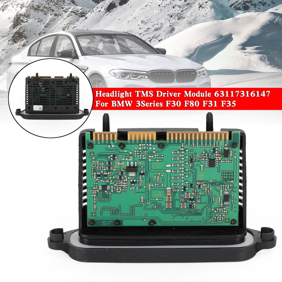 ヘッドライト TMS ドライバー モジュール 63117316147 BMW 3シリーズ F30 F80 F31 F35用