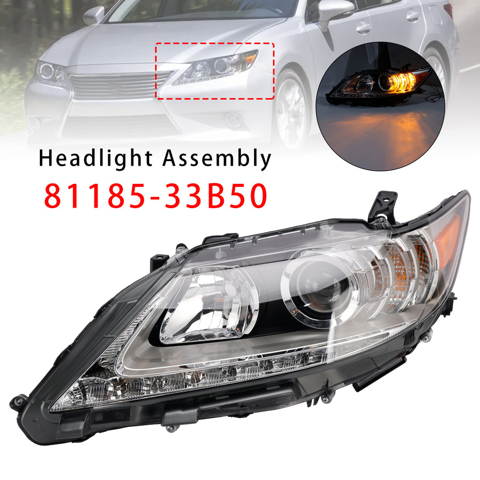 2013-2015年式 レクサス ES350 ES300H 左側 HID キセノン ヘッドライト 81185-33B50