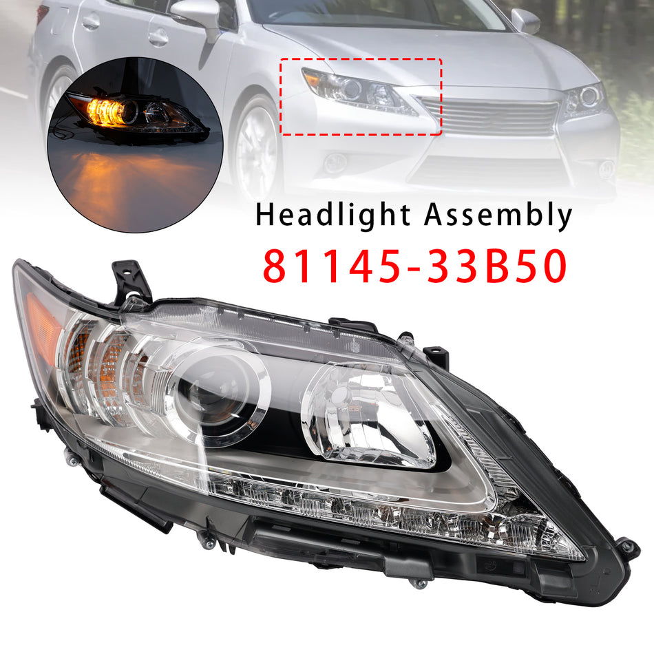 2013-2015年式 レクサス ES350 ES300H 右側 HID キセノン ヘッドライト 81145-33B50