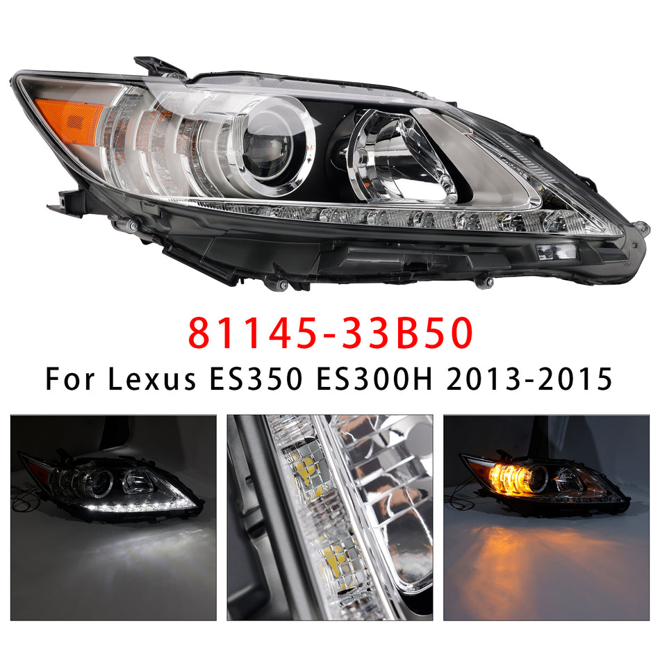 2013-2015年式 レクサス ES350 ES300H 右側 HID キセノン ヘッドライト 81145-33B50
