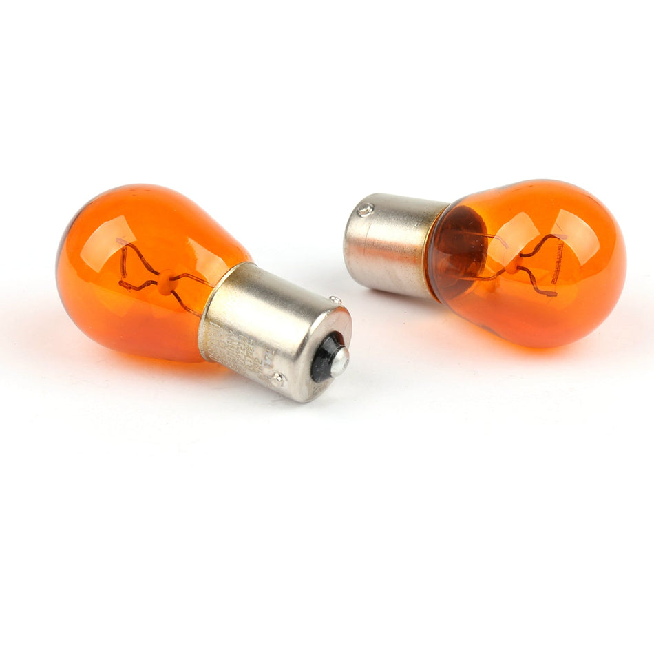 10X 7507 21W 12V PY21W OSRAM 2200K 車用オートターンインジケーターランプ電球 アンバー ジェネリック