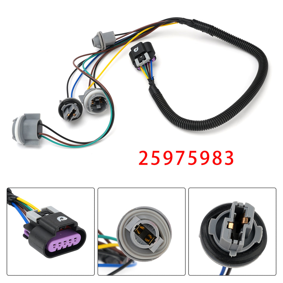 テールライト配線ハーネス 25975983 GMC ユーコン XL 1500 2500 2007-2014用