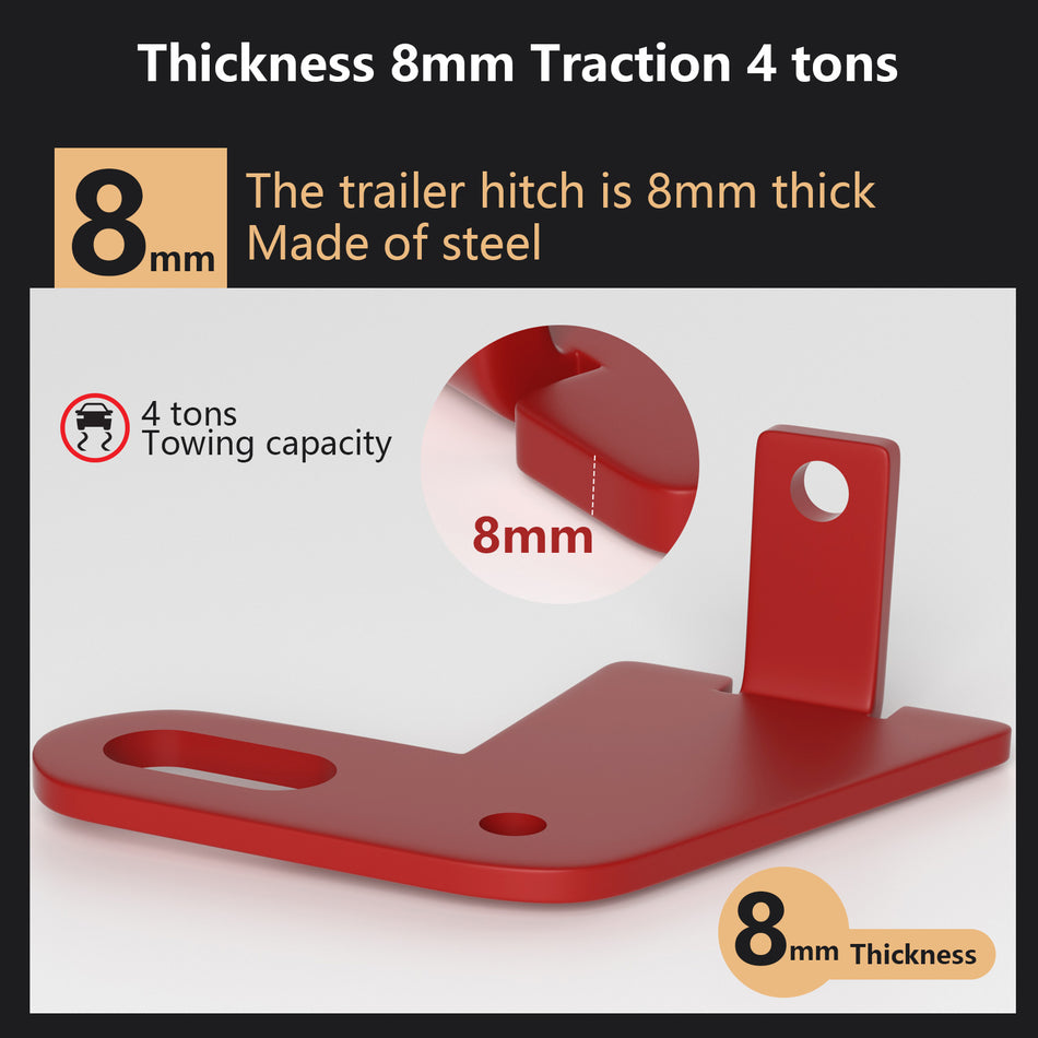 スズキ ジムニー JB64W JB74 2019-2021 2PCS リア左＆右トレーラーヒッチ