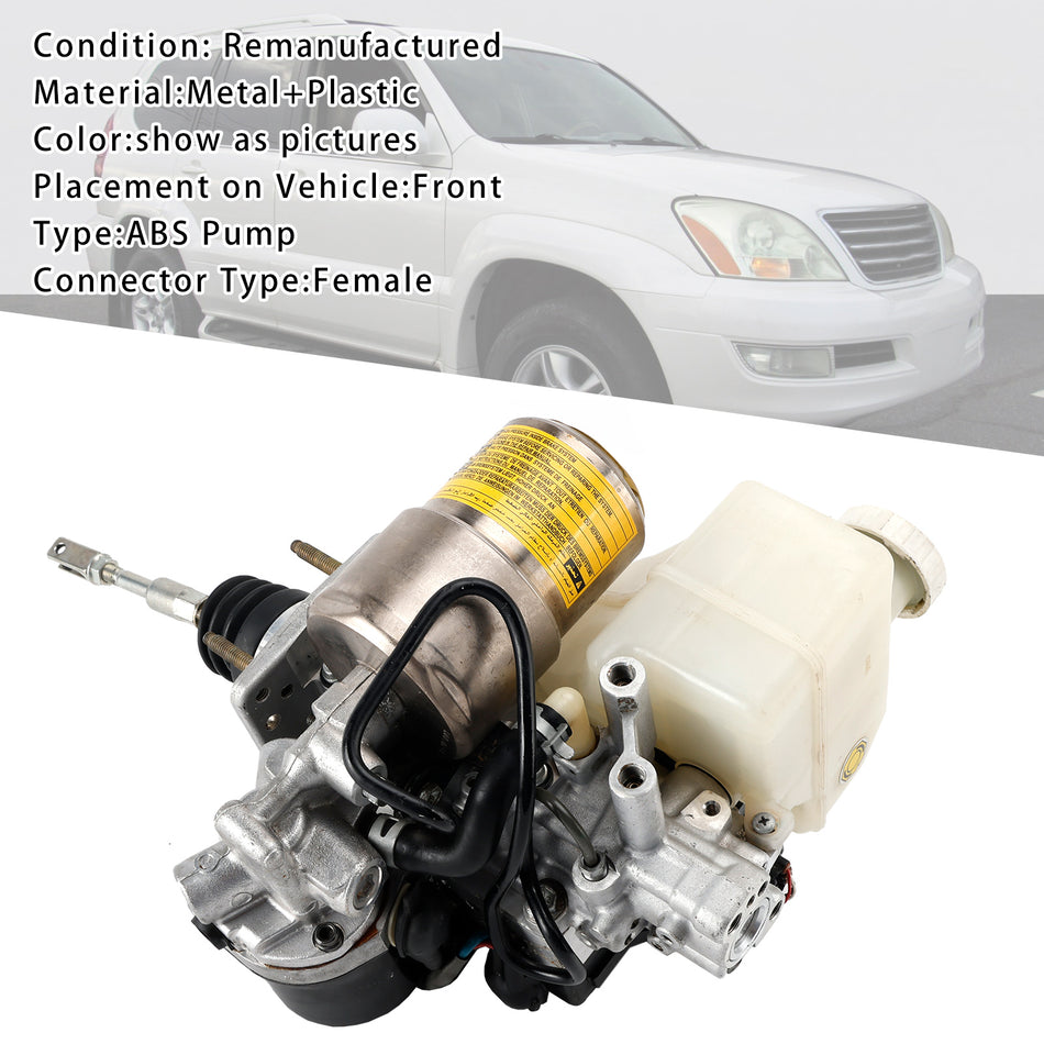 2003-2004 トヨタ レクサス GX470 アクチュエーター/ポンプ アセンブリ ABS ポンプ マスター シリンダー アセンブリ 47050-60081