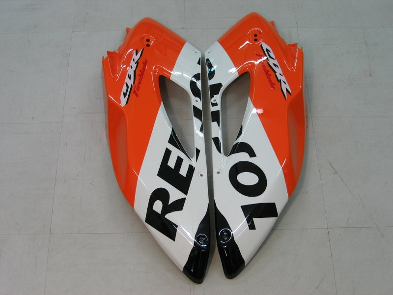 2004-2005 ホンダ CBR 1000 RR Amotopart フェアリング ブラック オレンジ レプソル レーシング カスタム フェアリング