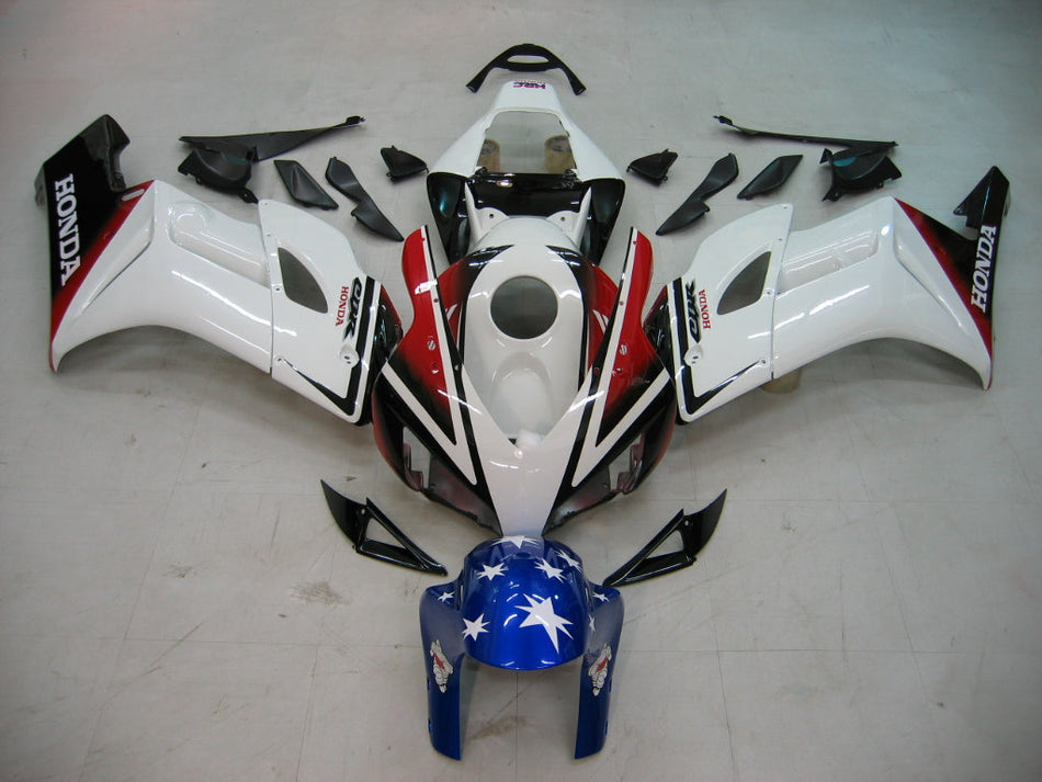 2004-2005 ホンダ CBR 1000 RR Amotopart フェアリング ホワイト レッド ブラック CBR ホンダ レーシング カスタム フェアリング