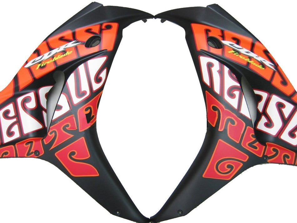 2006-2007 ホンダ CBR 1000 RR ブラック ヴァレンティーノ ロッシ レーシング フェアリング ジェネリック