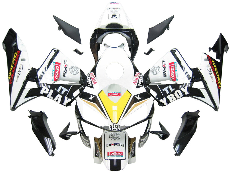 フェアリング 2003-2004 ホンダ CBR 600 RR マルチカラー プレイボーイ レーシング ジェネリック